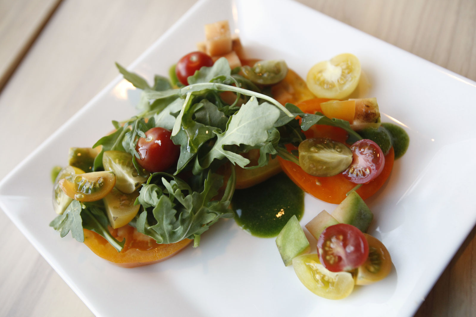 Tomato salad at Graft